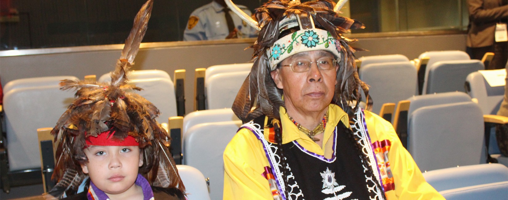 Indigenous leaders attending UN permanent Forum on Indigenous Issues